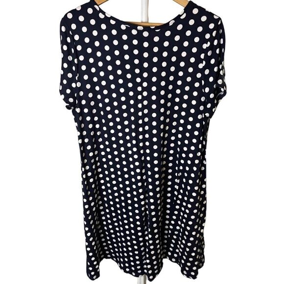 Plus Size Polka Dot Dress, size 1X - Picture 2 of 4